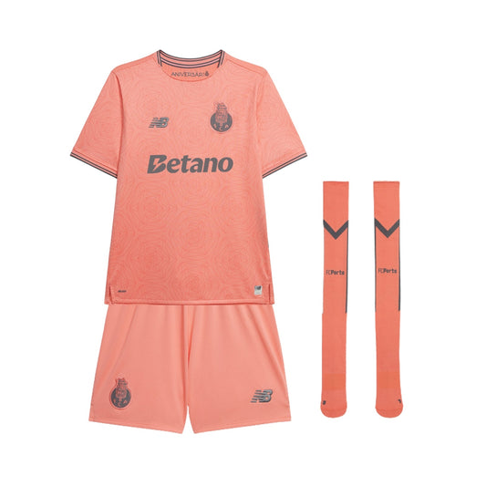 Kids Porto Away Shirt 25/26 - FullKit
