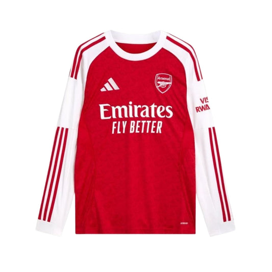 Arsenal Home Shirt 25/26 - Long Sleeve - FullKit