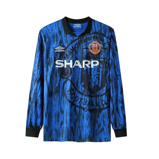 Retro Manchester United Away Shirt 92/93 - Long Sleeve - FullKit