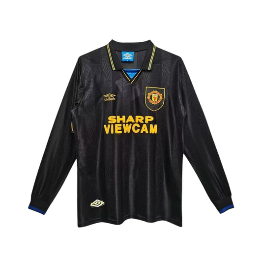 Retro Manchester United Away Shirt 93/94 - Long Sleeve - FullKit