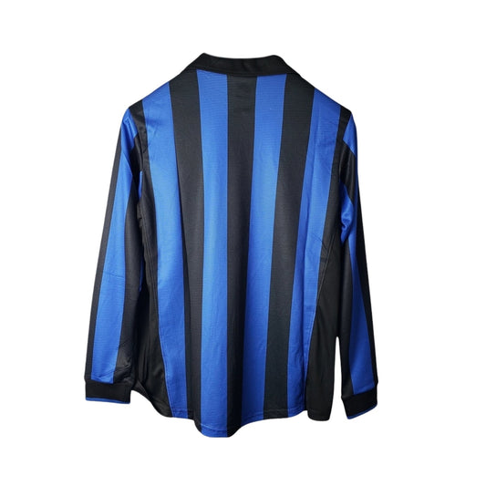Retro Inter Milan Home Shirt 98/99 - Long Sleeve - FullKit image 2
