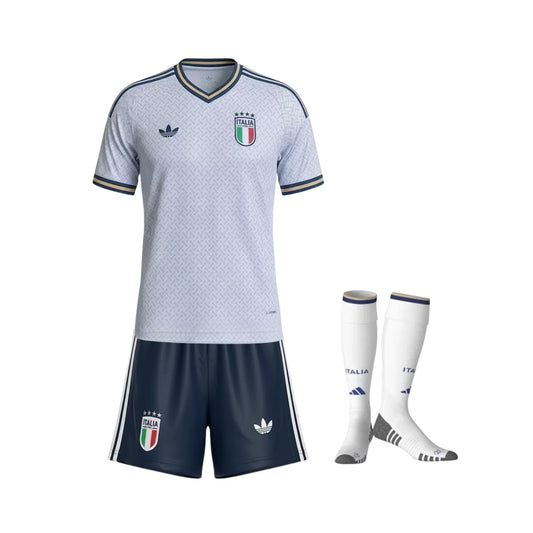 Kids Italy Away Shirt 26/27 - World Cup 2026 - FullKit