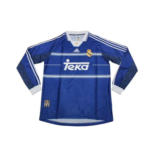 Retro Real Madrid Away Shirt 98/99 - Long Sleeve - FullKit