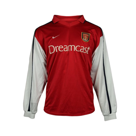 Retro Arsenal Home Shirt 01/02 - Long Sleeve - FullKit