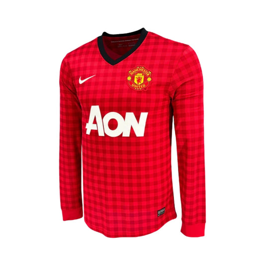 Manchester United Home Shirt 12/13 - Long Sleeve - FullKit