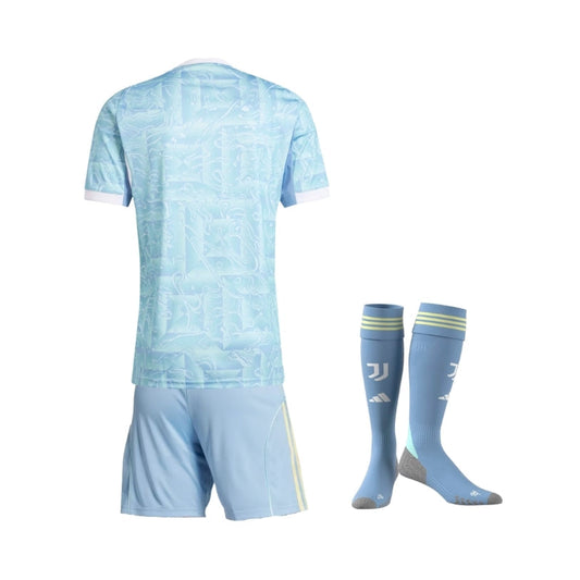 Kids Juventus Away Shirt 25/26 - FullKit image 2