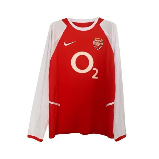 Retro Arsenal Home Shirt 02/03 - Long Sleeve - FullKit
