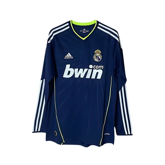 Retro Real Madrid Away Shirt 10/11 - Long Sleeve - FullKit