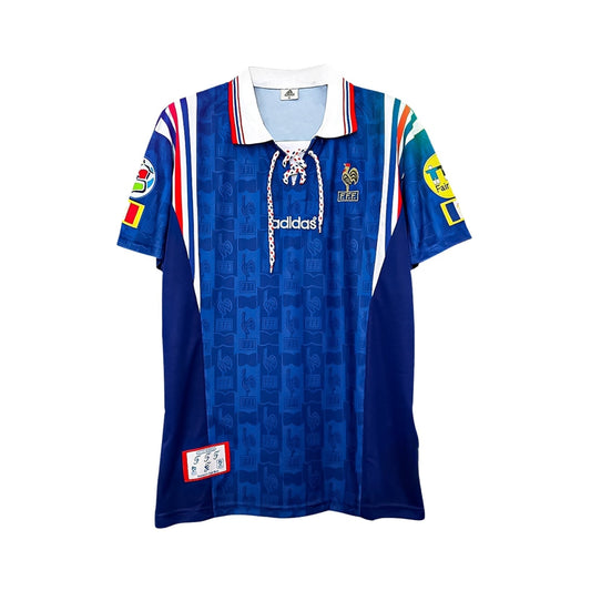 Retro France ( ) Home Shirt 96/97 - Euro - FullKit