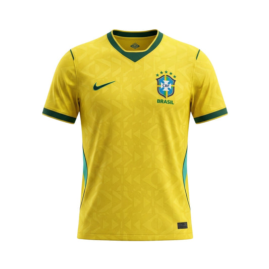 Brazil Home Shirt 26/27 - World Cup 2026 - FullKit