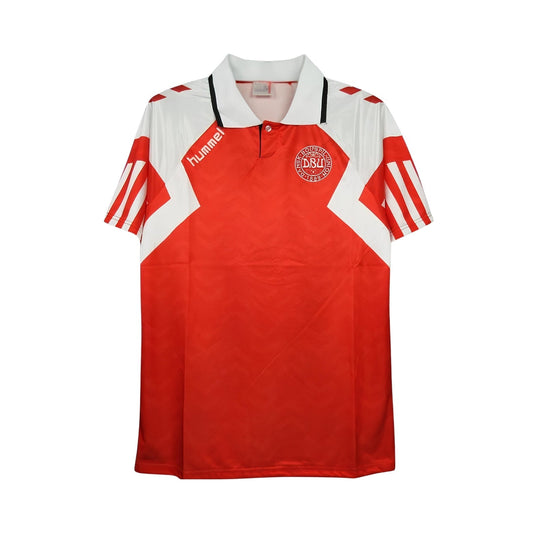 Retro Denmark Home Shirt 92/93 - FullKit