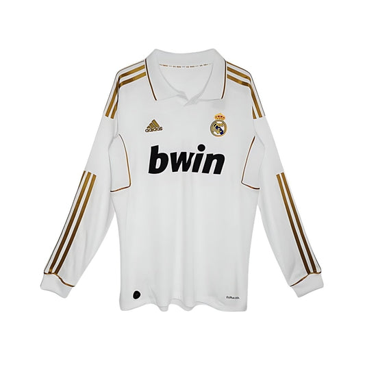 Real Madrid Home Shirt 11/12 - Long Sleeve - FullKit