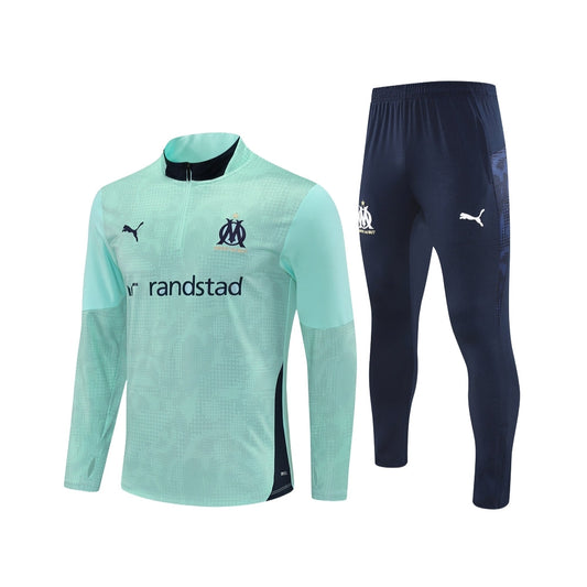 Olympique Marseille 1/2 Zip Tracksuit 25/26 - FullKit