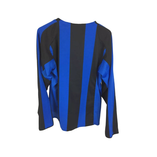 Retro Inter Milan Home Shirt 04/05 - Long Sleeve - FullKit image 2