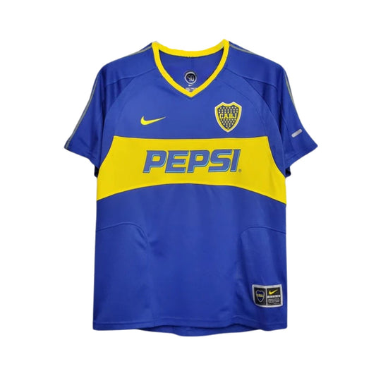 Retro Boca Juniors Home Shirt 03/04 - FullKit