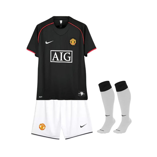 Kids Retro Manchester United Away Shirt 07/08 - FullKit