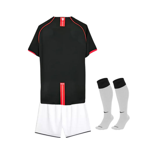 Kids Retro Manchester United Away Shirt 07/08 - FullKit image 2