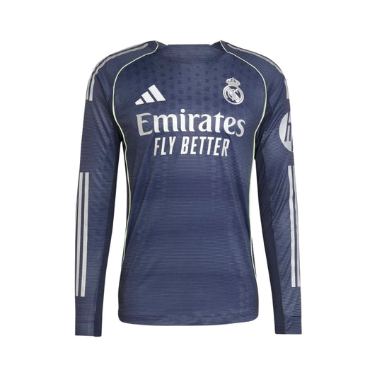 Real Madrid Away Shirt 25/26 - Long Sleeve - FullKit