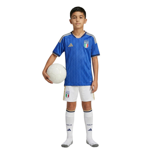 Kids Italy Home Shirt 26/27 - World Cup 2026 - FullKit image 2