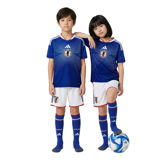 Kids Japan Home Shirt 26/27 - World Cup 2026 - FullKit image 2