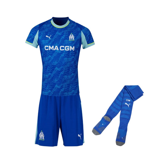 Kids Olympique Marseille Third Shirt 25/26 - FullKit