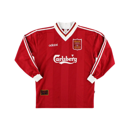 Retro Liverpool Home Shirt 95/96 - Long Sleeve - FullKit