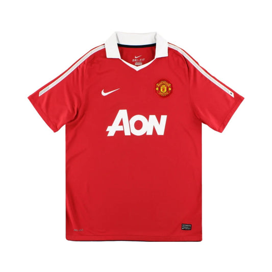 Retro Manchester United Home Shirt 10/11 - FullKit