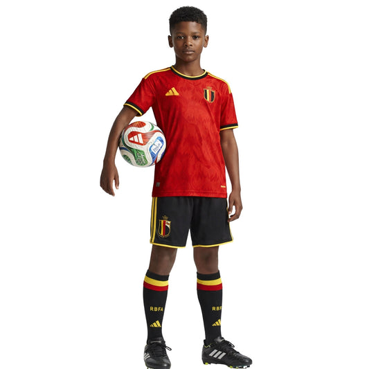 Kids Belgium Home Shirt 26/27 - World Cup 2026 - FullKit image 2