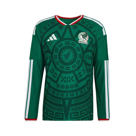 Mexico Home Shirt 26/27 - World Cup 2026, Long Sleeve - FullKit