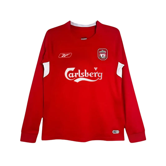 Retro Liverpool Home Shirt 04/05 - Long Sleeve - FullKit