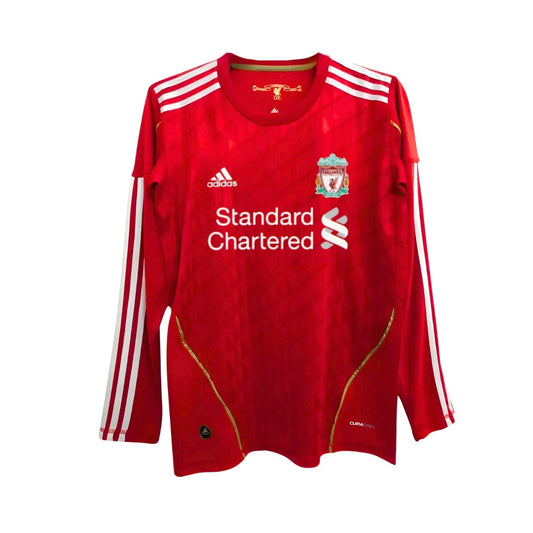 Retro Liverpool Home Shirt 10/11 - Long Sleeve - FullKit