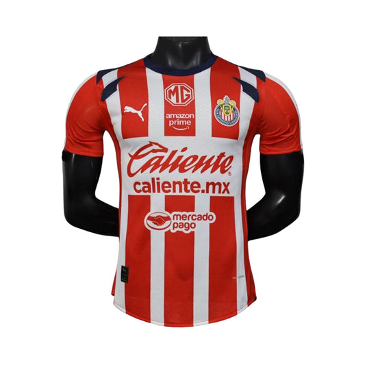 C.D. Guadalajara Chivas Home Player Version Shirt 25/26 - FullKit