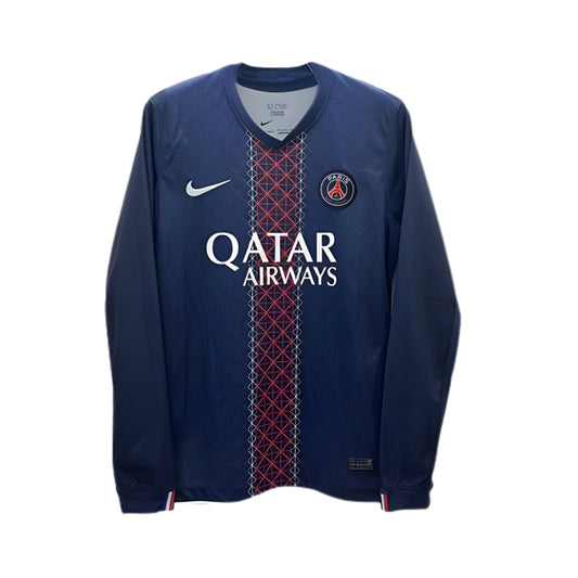 PSG Home Shirt 25/26 - Long Sleeve - FullKit