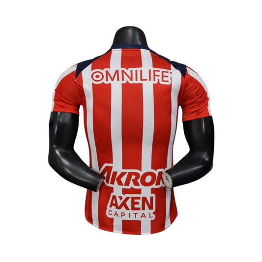 C.D. Guadalajara Chivas Home Player Version Shirt 25/26 - FullKit image 2