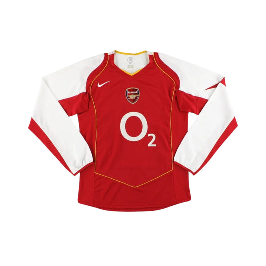 Retro Arsenal Home Shirt 04/05 - Long Sleeve - FullKit