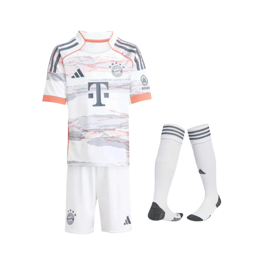 Kids Bayern Munich Away Shirt 25/26 - FullKit