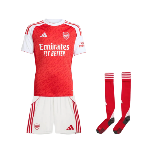 Kids Arsenal Home Shirt 25/26 - FullKit