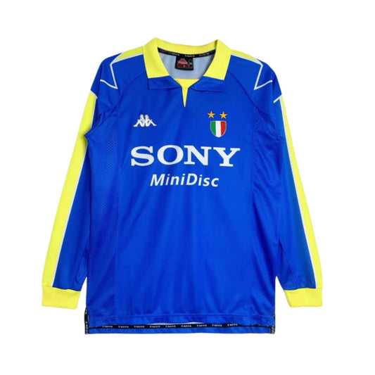 Retro Juventus Away Shirt 95/96 - Long Sleeve - FullKit