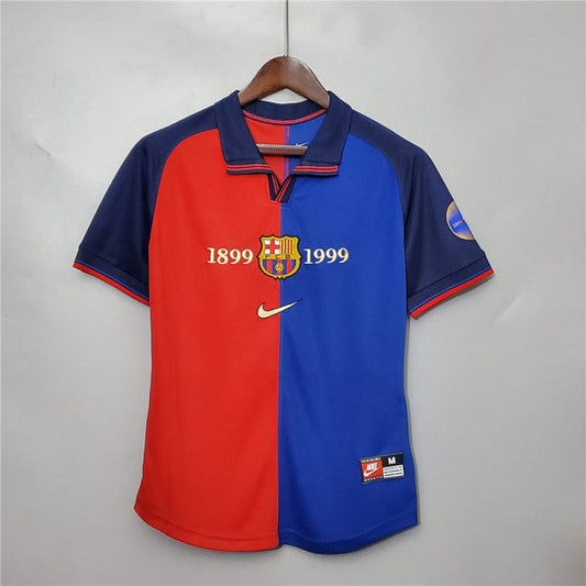 Retro Barcelona Home Shirt 99/00 – FullKit