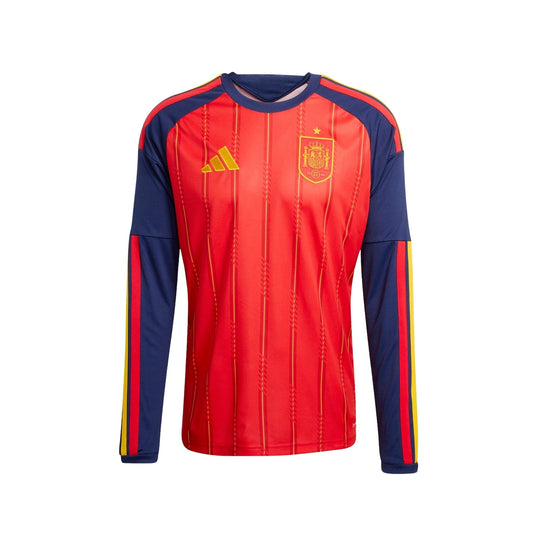 Spain Home Shirt 26/27 - World Cup 2026, Long Sleeve - FullKit
