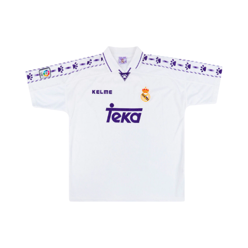 Retro Real Madrid Home Shirt 96/97 - FullKit