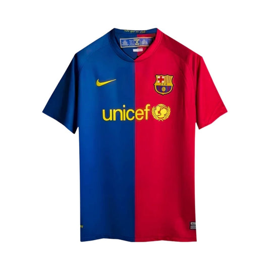 Retro Barcelona Home Shirt 08/09 - FullKit