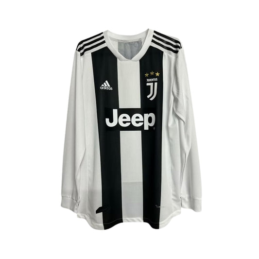 Juventus Home Shirt 18/19 - Long Sleeve - FullKit