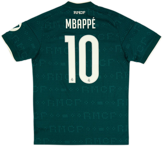 Real Madrid Away Shirt 26/27 - Mbappé 10 – back with name and number | FullKit