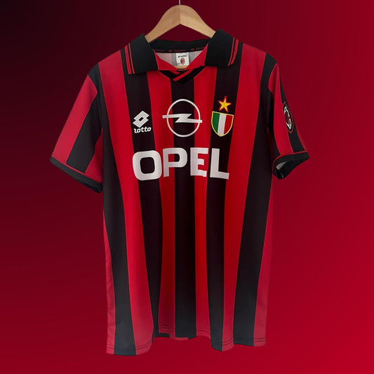 Retro AC Milan Home Shirt 96/97 – FullKit