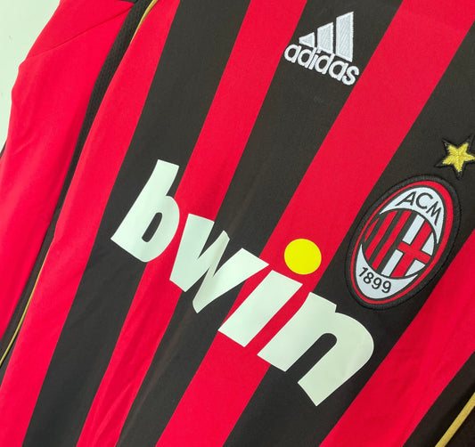 Retro AC Milan Home Shirt 07/08 - Long Sleeve – FullKit image 2