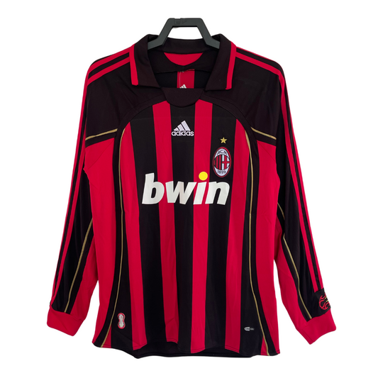 Retro AC Milan Home Shirt 07/08 - Long Sleeve – FullKit