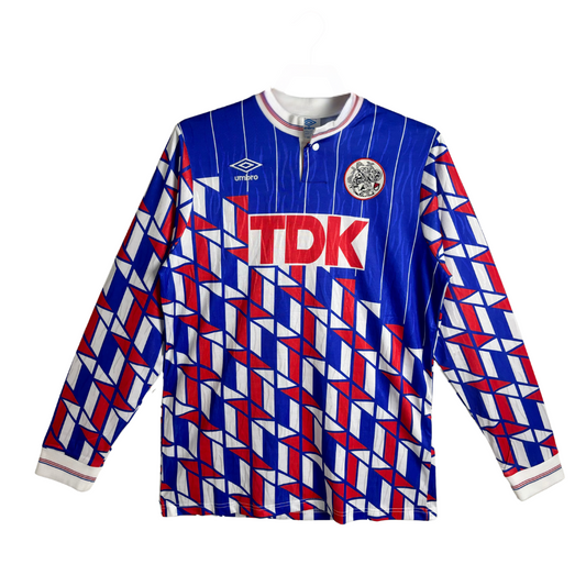 Retro Ajax Away Shirt 89/90 - Long Sleeve – FullKit
