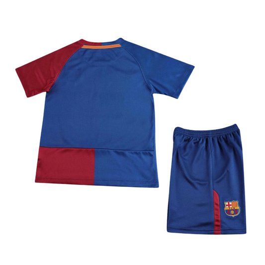 Kids Retro Barcelona Home Kit 08/09 – FullKit image 2