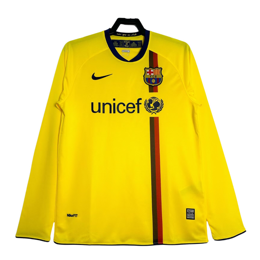 Retro Barcelona Away Shirt 08/09 - Long Sleeve – FullKit